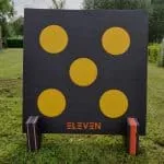 Schietschijf als extra bij Archery tag
